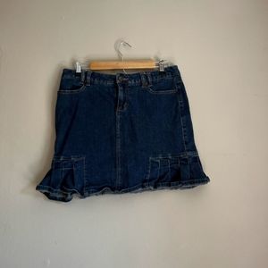 Denim skirt